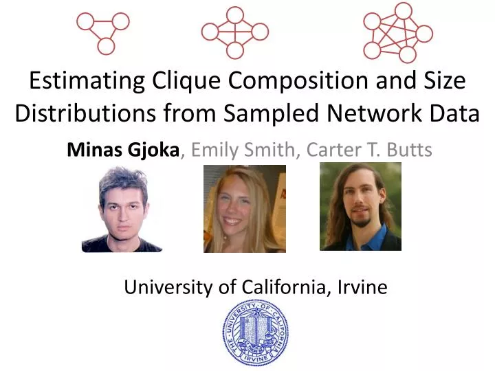 estimating clique composition and size distributions from sampled network data