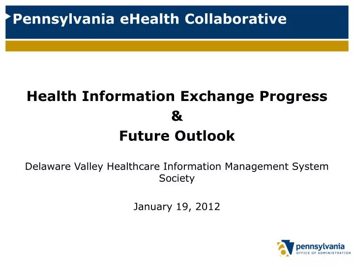 pennsylvania ehealth collaborative