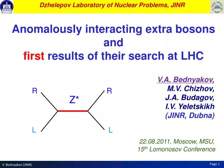 anomalously interacting extra bosons and first results of their search at lhc