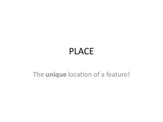 place
