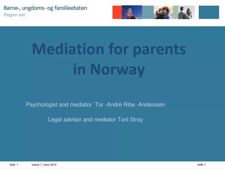 mediation for parents in norway