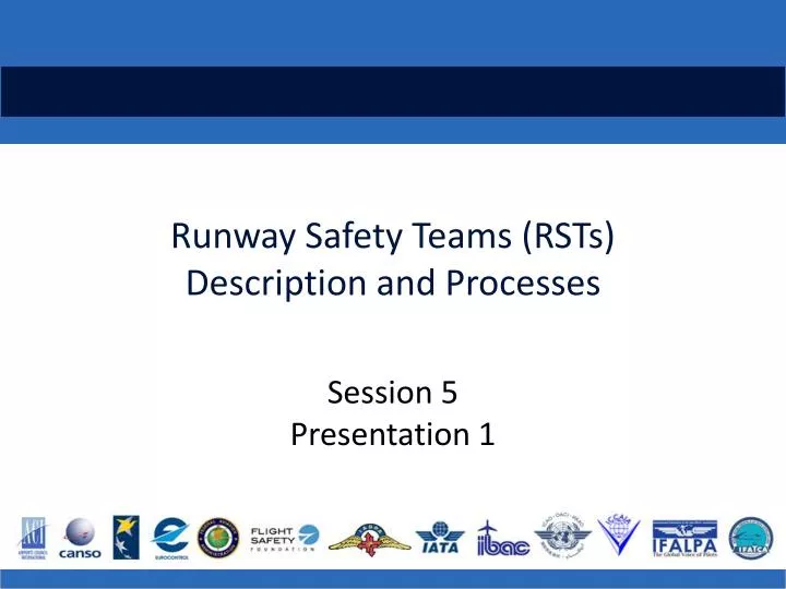 runway safety teams rsts description and processes