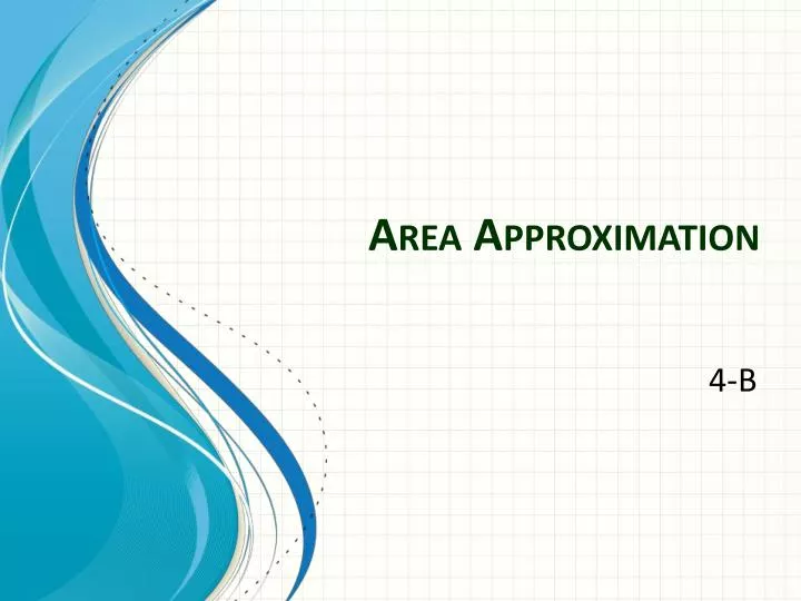 area approximation
