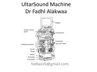 UltarSound Machine Dr Fadhl Alakwaa