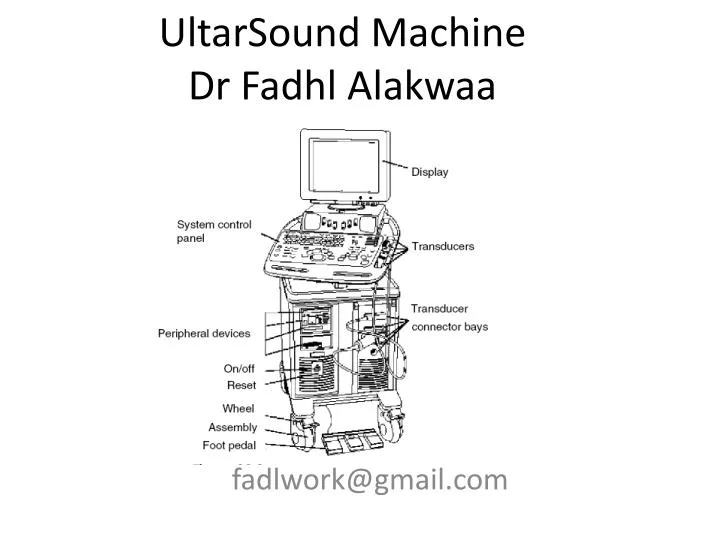 ultarsound machine dr fadhl alakwaa