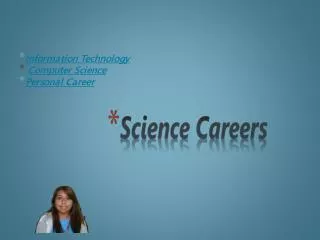 Information Technology Computer Science Personal Career