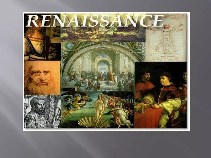 italian renaissance