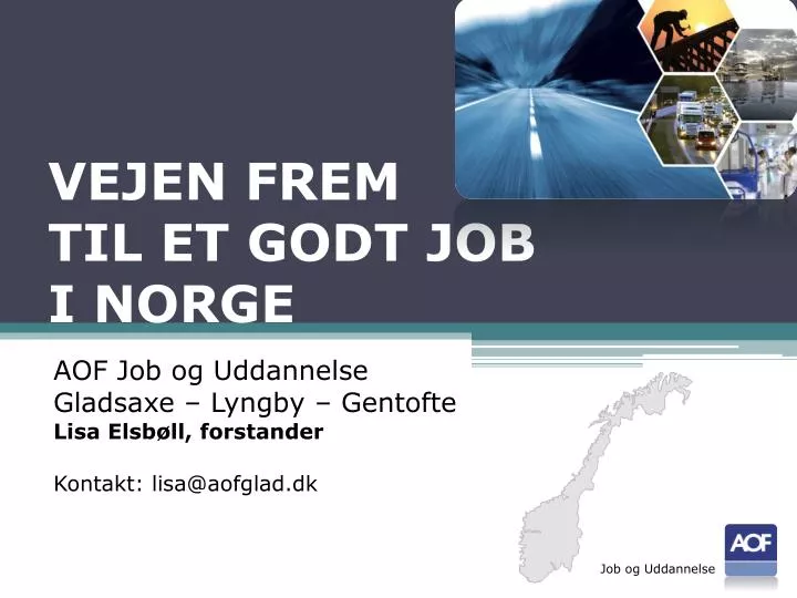 vejen frem til et godt job i norge