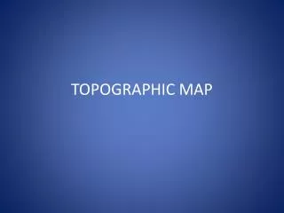 TOPOGRAPHIC MAP