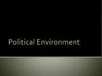 Political Environment - slide 1