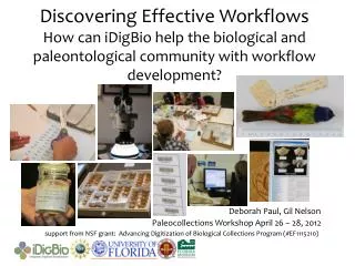 support from NSF grant: Advancing Digitization of Biological Collections Program (#EF1115210)