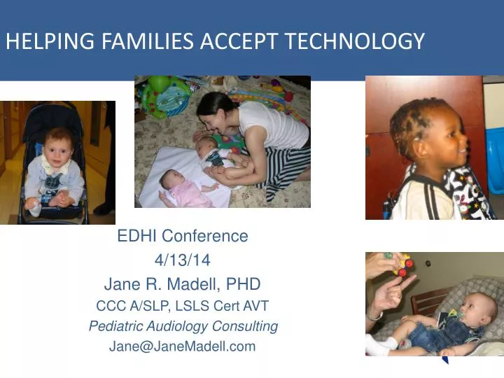 helping families accept technology