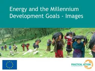 Energy and the Millennium Development Goals - Images