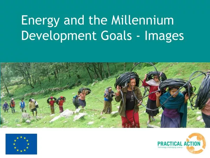 energy and the millennium development goals images