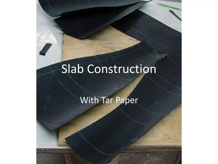 slab construction