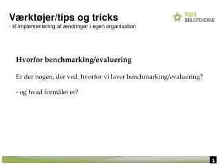 v rkt jer tips og tricks til implementering af ndringer i egen organisation