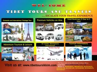 TIBET TOURS AND TRAVELS
