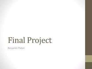 final project