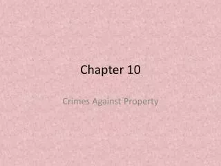 Chapter 10