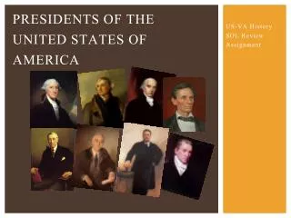 Presidents of the United States of America