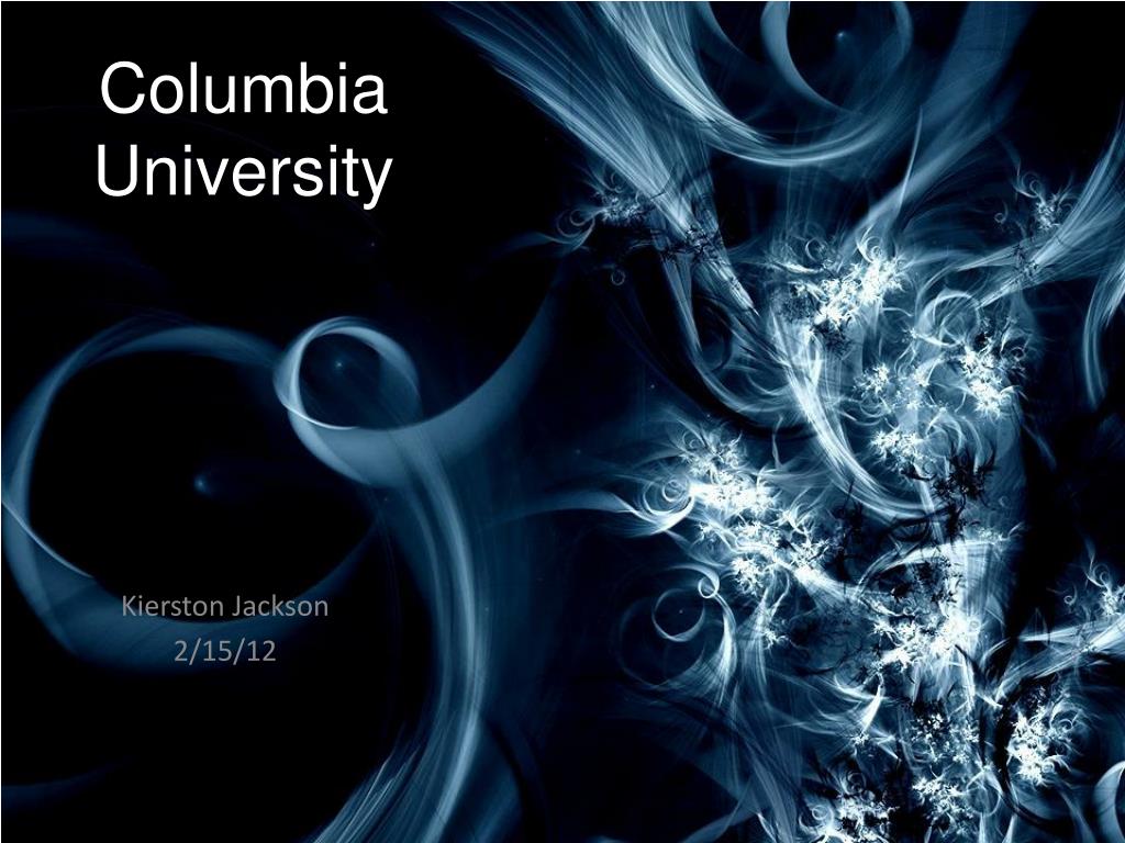 PPT Columbia University PowerPoint Presentation, free download ID