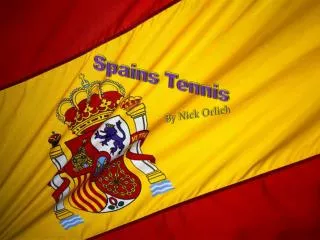 Spains Tennis