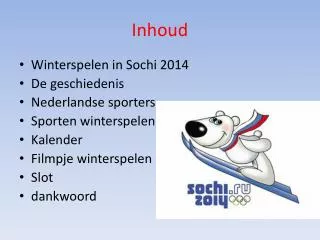 inhoud