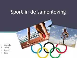 sport in de samenleving