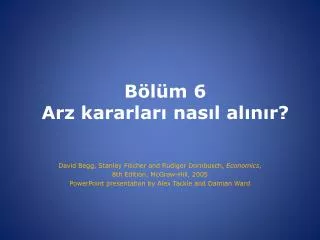 b l m 6 arz kararlar nas l al n r