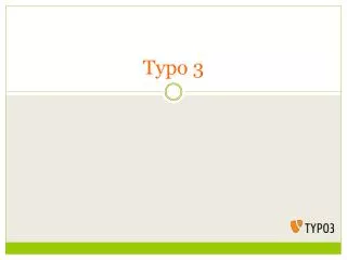 typo 3