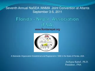 Florida - Nepal Association (FNA ) floridanepal