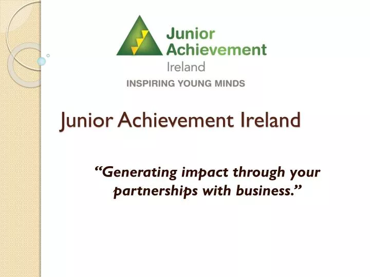 junior achievement ireland