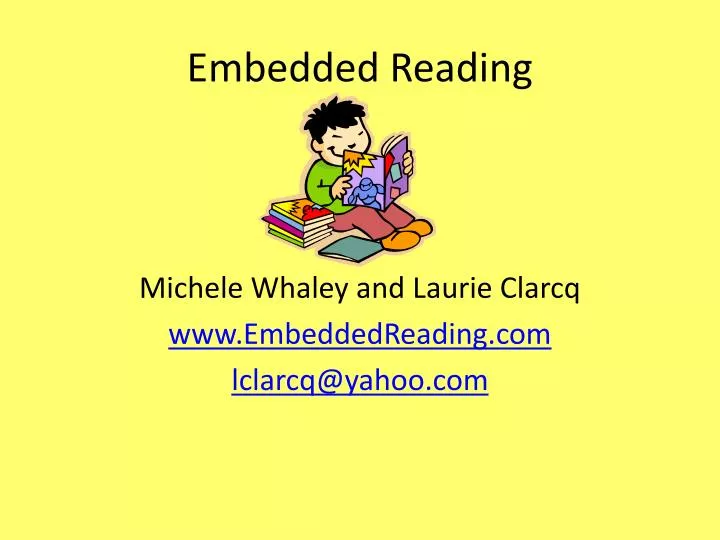 embedded reading