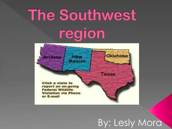 the southwest region