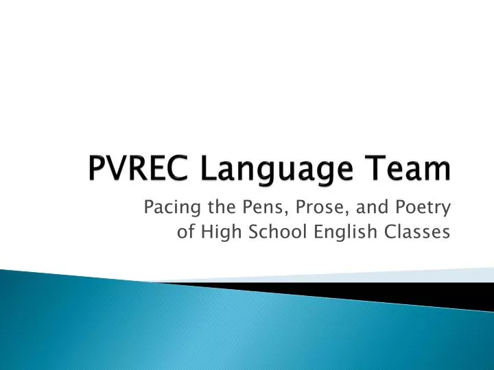 pvrec language team