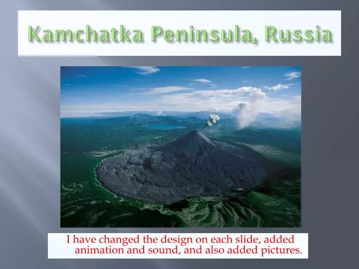 kamchatka peninsula russia