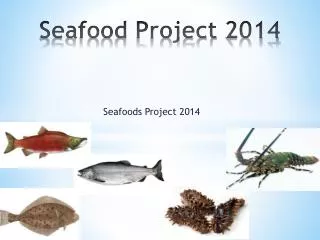 seafood project 2014
