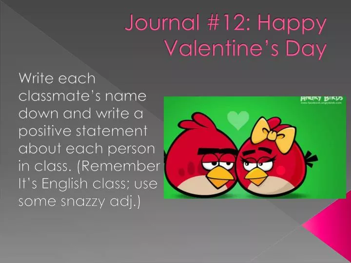 journal 12 happy valentine s day