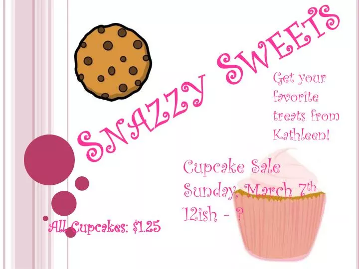 snazzy sweets