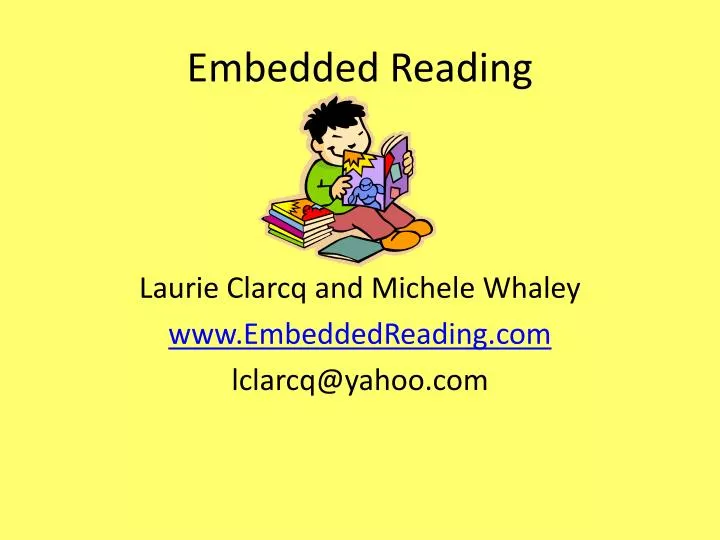 embedded reading