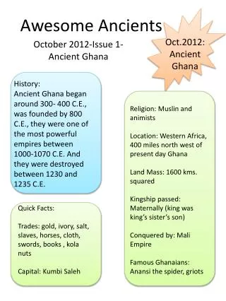 awesome ancients