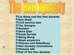 The Han Dynasty - slide 1