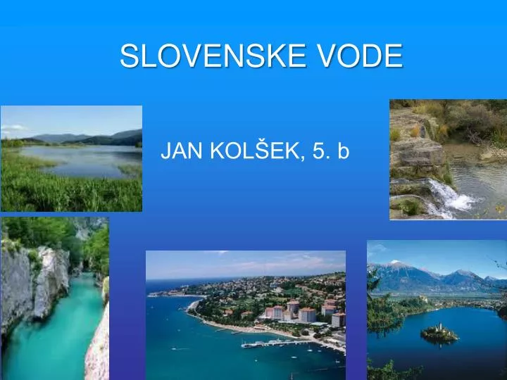 slovenske vode