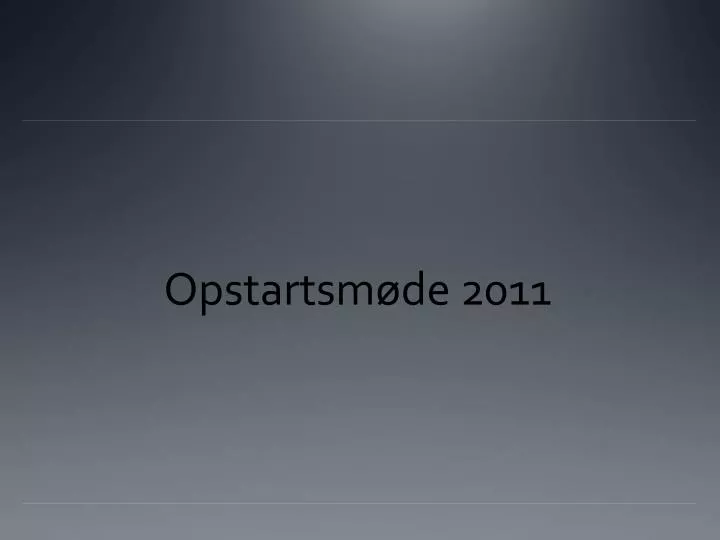 opstartsm de 2011