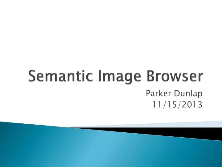 semantic image browser