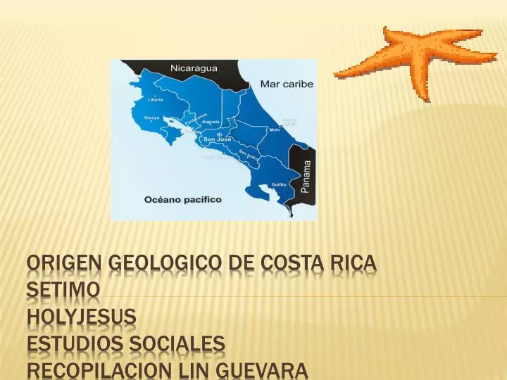 origen geologico de costa rica setimo holyjesus estudios sociales recopilacion lin guevara