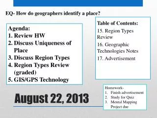 august 22 2013