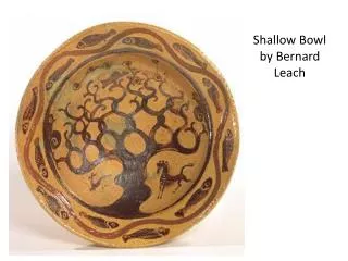 Shallow Bowl by Bernard Leach