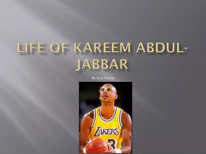 life of kareem abdul jabbar
