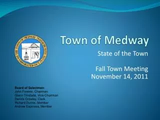 Town of Medway